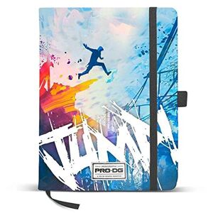 PRODG Diary 13x21 cm Jump Accroche-Sac, 21 cm, Multicolore (Multicolored) - Publicité