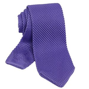 Alizeal Cravates tricotées décontractées multicolores vintage pour homme, 118-Violet, taille unique - Publicité