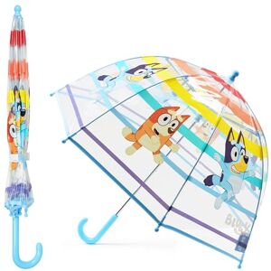 Bluey Parapluie Dome Transparent Parapluie Enfant Original Résistant Accessoire Officiel - Publicité