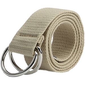 Jiacheng29 Ceinture de sport en toile à double anneau pour homme et femme Vert Taille Unique - Publicité