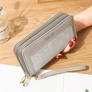 YIHANSS N/A Portefeuille pour Femme Nouveau Portefeuille à Longue Pochette Portefeuilles de Grande capacité Porte-Monnaie pour Femme Porte-Carte de Poche pour téléphone (Couleur : C, Taille : 1ps) - Publicité