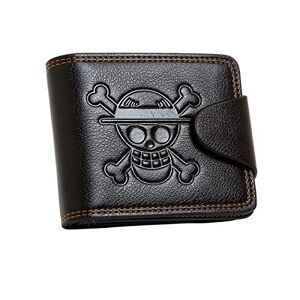 ROSETOR 1 portefeuille en une pièce, chapeau de paille pirates Jolly Roger pour maroquinerie, Noir , Taille unique - Publicité