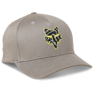 FOX Casquette FOX Racing Nuklr Flexfit Pewter -