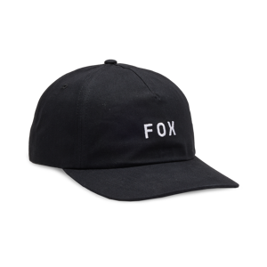 FOX Casquette FOX Racing Wordmark Noir -