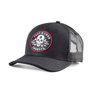 Lucky 13 Casquette Lucky 13 Fast And Loud Noire -