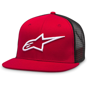 Alpinestars Casquette Alpinestars Corp Trucker Rouge-Noir -