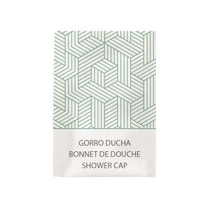 García de Pou 250 Unités - Bonnets Douche En Sachets Blanc 'Therapy' 6X10,5 Cm Blanc Pe - Garcia de Pou