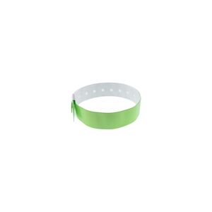 Bracelet événementiel vinyle Type L - Brillant - Vert pâle (lot de 100)