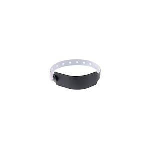 Bracelet événementiel vinyle Extra-large - Mat - Noir (lot de 100)