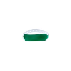 Bracelet événementiel vinyle Extra-large - Mat - Vert (lot de 100)