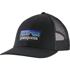 PATAGONIA P-6 Logo Lopro Trucker Hat - Noir - taille Unique 2024 Noir / Gris XS Femme - Publicité