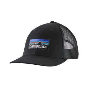 Patagonia P-6 Logo LoPro Trucker Hat - Casquette Black Taille unique - Publicité