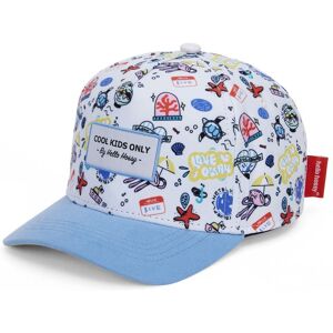 Ocean Lover - Casquette enfant Ocean Lover / Blanc / Bleu + 6 ans (52 - 56 cm)