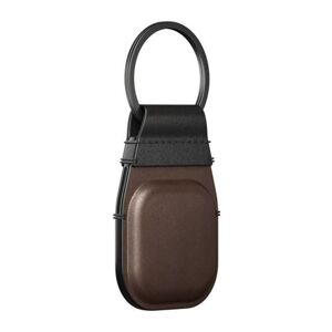 Non communiqué Nomad - Coque porte-clés pour AirTag en cuir - Marron Brun - Publicité