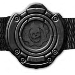 Neca Gears of War 3 boucle de ceinture Omen Armor - Publicité