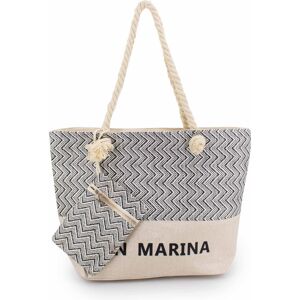 Sac de plage lamee christine Femme SAN MARINA