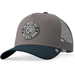 Born To Be Free Trucker Cap Gris Homme Gris One Size male