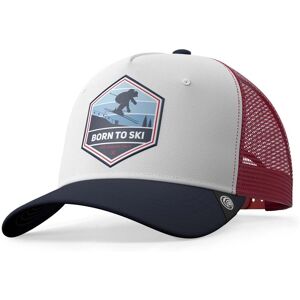 Born To Ski Trucker Cap Multicolore Homme Multicolore One Size male