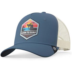 Born To Surf Trucker Cap Bleu Homme Bleu One Size male