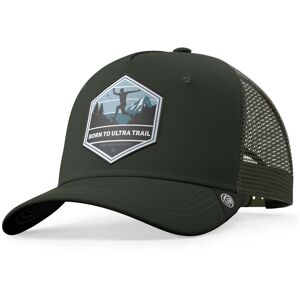 Born To Ultratrail Trucker Cap Vert Homme Vert One Size male