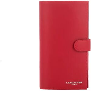 Lancaster Porte chéquier en cuir Smooth Lancaster Rouge