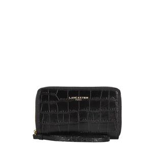 Lancaster Portefeuille en cuir Exotic Croco Lancaster Noir