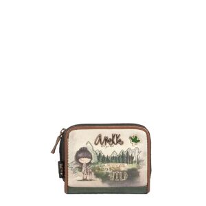 Anekke Petit portefeuille Canada Anekke Beige multi