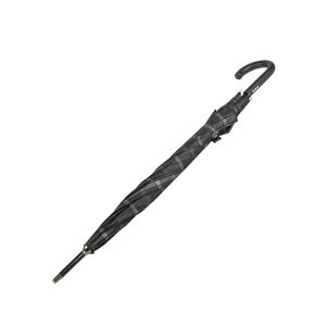 Isotoner Parapluie long X-tra Solide - Carreaux Homme Noir multi
