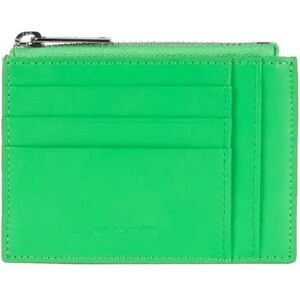 Porte cartes en cuir Paris PM Lancaster Vert