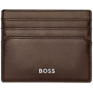 Porte cartes en cuir Classic Smooth Hugo Boss Marron