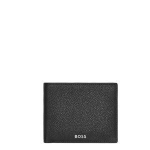 Boss Porte cartes en cuir Classic Grained Hugo Boss Noir