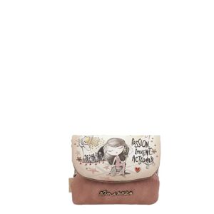 Anekke Porte monnaie Hollywood Anekke Beige multi