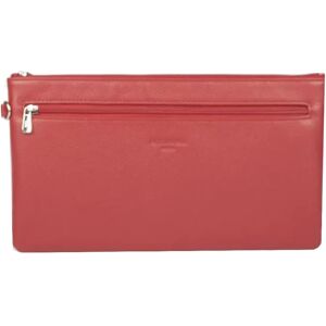 Hexagona Pochette cuir rouge - Confort Rouge