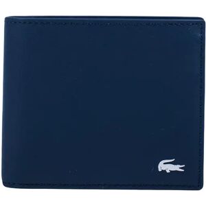 Lacoste Portefeuille italien en cuir bleu marine FG Lacoste Bleu