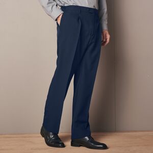 Blancheporte Pantalon Ceinture Ajustable Invisible - Polyester - Homme Bleu 50