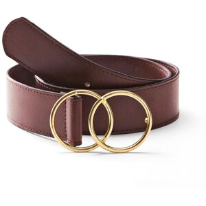 Ceinture double boucle - BlancheporteCraquez sur cette ceinture à double boucle, facile à associer et terriblement tendance ! Pour finir vos looks avec style, et souligner votre taille, elle est simplement parfaite !42/44Marron - Publicité