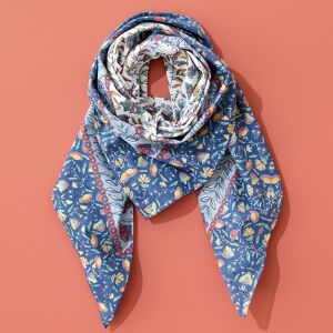 Foulard carré imprimé floral Indian Summer - BlancheporteDans les cheveux, autour du cou ou en ceinture... ce foulard multiplie les occasions de vous séduire. Véritable allié de mode, il apporte à votre tenue une touche de fantaisie en toute discrétion av - Publicité