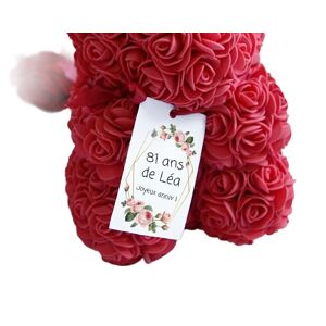 Cadeaux.com Ours en rose éternelle femme 81 ans