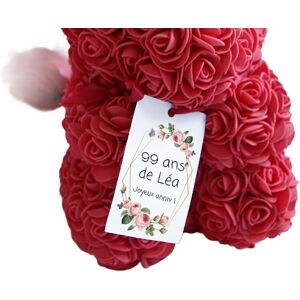 Cadeaux.com Ours en rose éternelle femme 99 ans