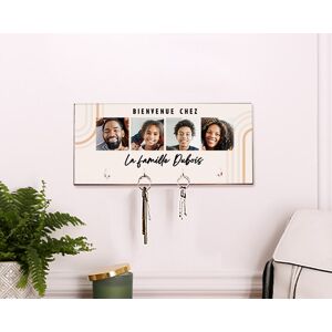 Cadeaux.com Porte clés mural personnalisé - Photos