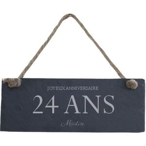 Cadeaux.com Plaque de porte personnalisable homme 24 ans