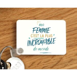 Cadeaux.com Porte-clés personnalisé : Femme la plus...