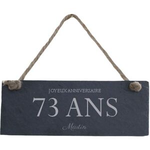 Cadeaux.com Plaque de porte personnalisable homme 73 ans