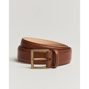 Crockett & Jones Belt 3,5 cm Tan Grained Calf