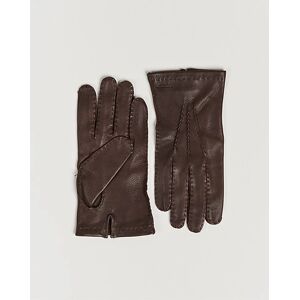 Hestra Henry Unlined Deerskin Glove Chocolate