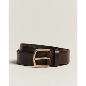 Anderson's Leather Belt 3 cm Dark Brown