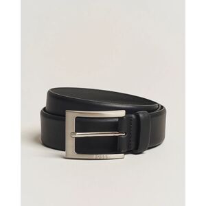 Boss Barnabie Leather Belt 3,5 cm Black