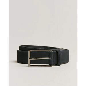 Boss Calindo Suede Belt Dark Blue