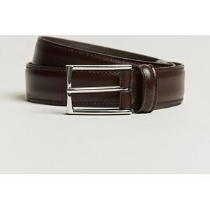 Anderson's Leather Suit Belt 3 cm Dark Brown