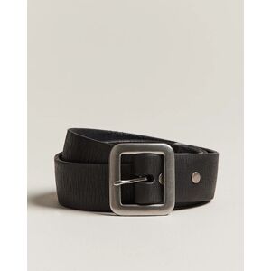 RRL Tumbled Leather Belt Vintage Black - Publicité